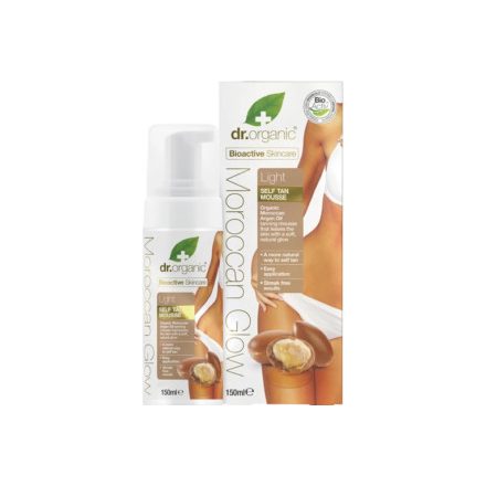 Moroccan Glow Önbarnító hab light 150 ml Dr.Organic