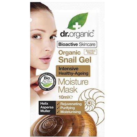 Bio csigagél hidratáló arcmaszk 10 ml Dr.Organic