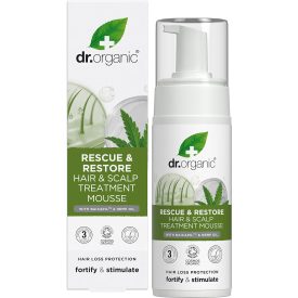   Hajnövekedést serkentő hab BaicapilTM formulával és bio kendermagolajjal 150 ml Dr.Organic