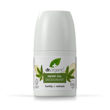 Golyós dezodor bio kendermagolajjal 50 ml Dr.Organic