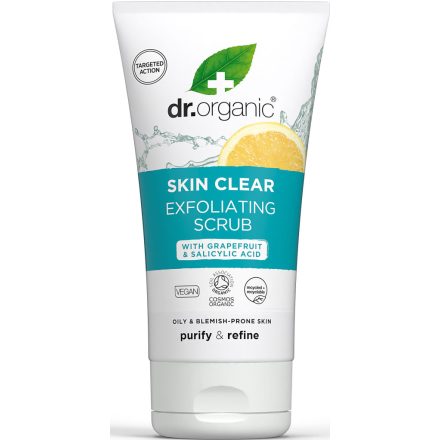 Skin Clear Hámlasztó bőrradír 150 ml Dr.Organic