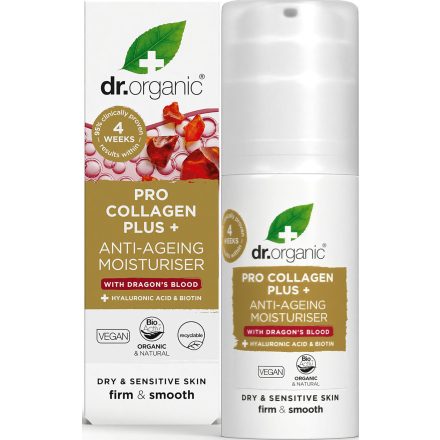 Pro Collagen Anti-Aging hidratáló arckrém sárkányvérfa kivonattal 50 ml Dr.organic