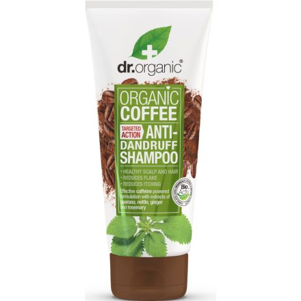 Korpásodás elleni sampon bio kávéval 200 ml Dr.Organic