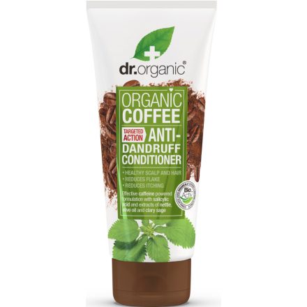 Korpásodás elleni hajkondicionáló bio kávéval 200 ml Dr.Organic