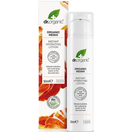 Azonnali hidratáló krém bio Reishi gombával 50 ml Dr.Organic