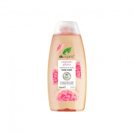 Frissítő egzotikus tusfürdő bio guavával 250 ml Dr.Organic