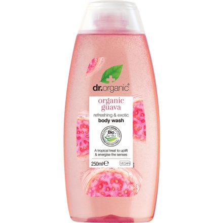 Frissítő egzotikus tusfürdő bio guavával 250 ml Dr.Organic