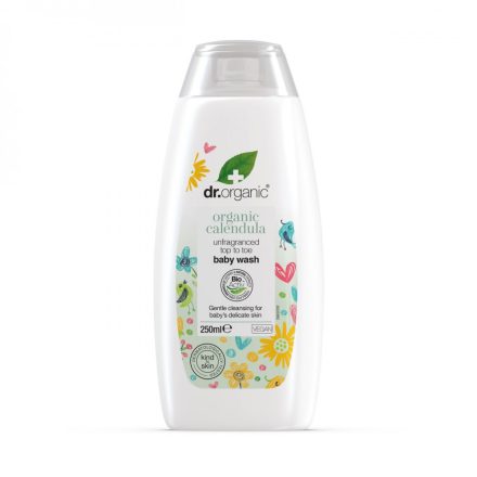 Illatmentes babafürdető bio körömvirággal 250 ml Dr.Organic