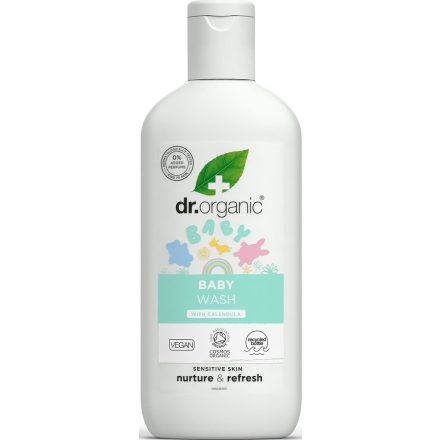 Illatmentes babafürdető bio körömvirággal 250 ml Dr.Organic