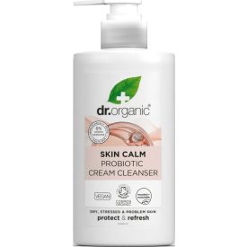 Skin Calm Probiotikus krémes arclemosó 150 ml Dr.Organic