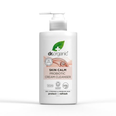 Skin Calm Probiotikus krémes arclemosó 150 ml Dr.Organic