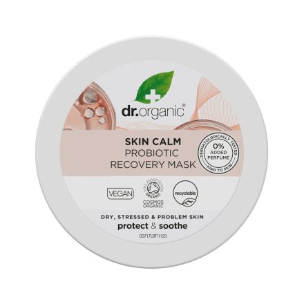 Skin Calm Probiotikus helyreállító arcmaszk 100 ml Dr.Organic