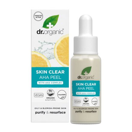 Skin Clear Hámlasztó AHA-komplex-szel 30 ml Dr.Organic