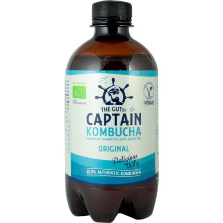 Bio Kombucha Élőflórás ital natúr 400 ml Biopont
