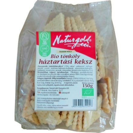 Bio tönköly háztartási keksz 150 g Naturgold