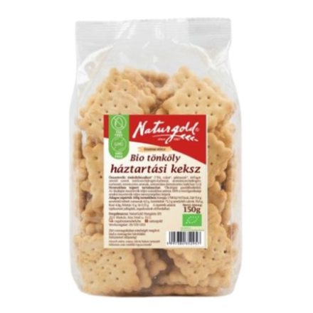 Bio tönköly háztartási keksz 150 g Naturgold