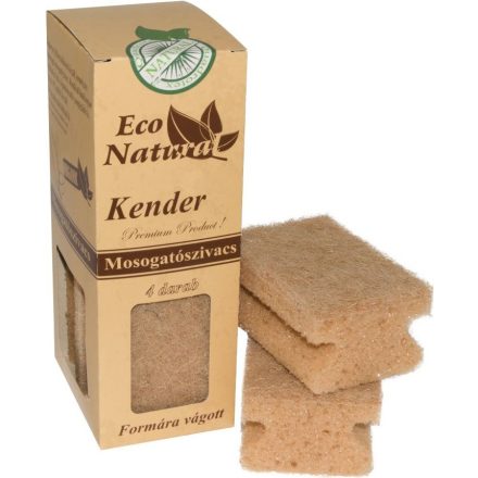 Kender mosogatószivacs 6 db Eco Natural 