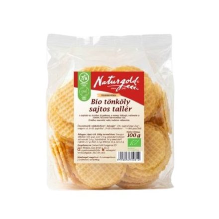 Bio tönköly sajtos tallér 100 g Naturgold