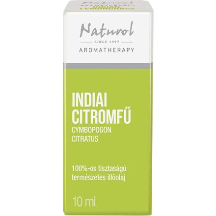 Indiai citromfű olaj 10 ml Naturol