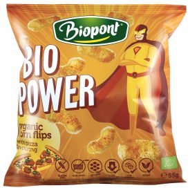 Bio Kukorica snack pizza ízesítésű 55 g Biopont