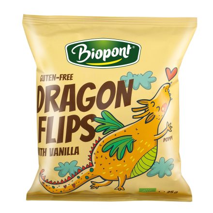 Bio Kukorica snack, valódi vaníliával 25 g Biopont