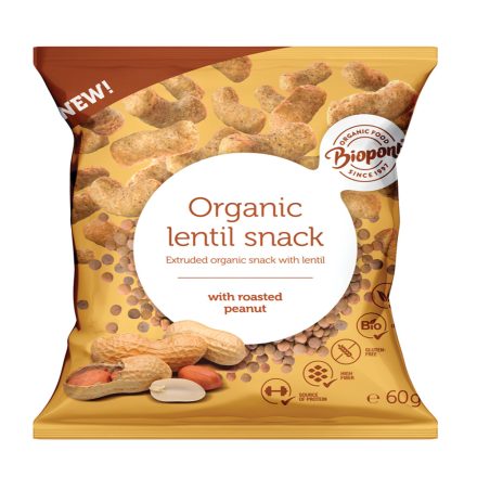 Bio Extrudált lencse, földimogyorós 60 g Biopont