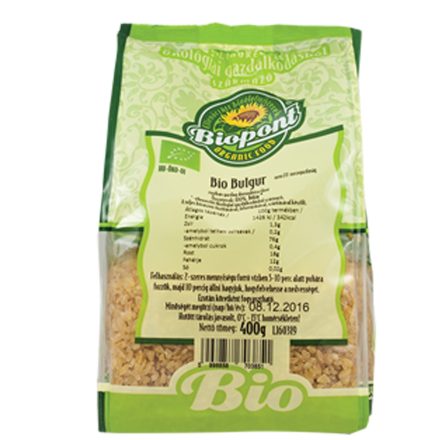 Bio Bulgur 400 g Biopont
