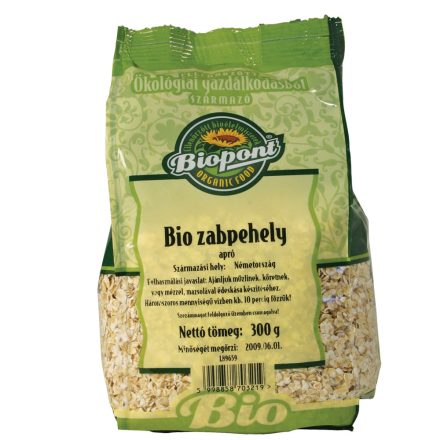 Bio Zabpehely 300 g Biopont