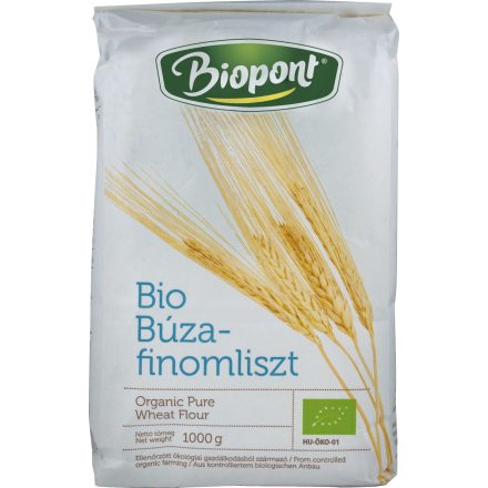 Bio Búzaliszt fehér 1 kg Biopont