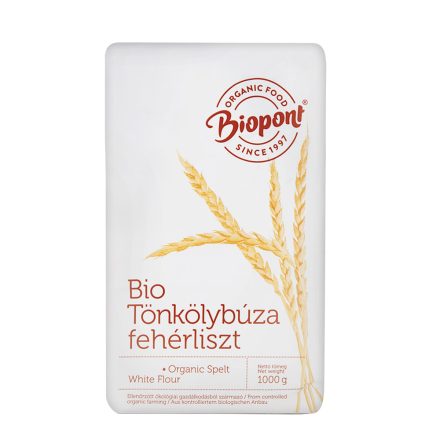 Bio Tönkölybúza, fehérliszt (TBL 80) 1 kg Biopont