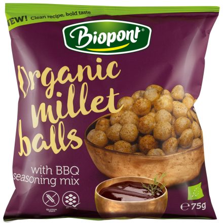 Bio Kölesgolyó barbecue ízesítésű 75 g Biopont