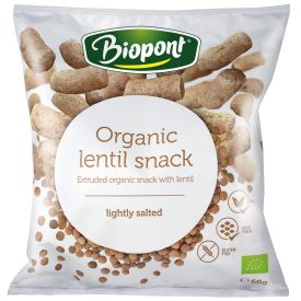 Bio Lencse snack enyhén sós 60 g Biopont