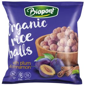 Bio Rizsgolyó szilvás-fahéjas ítesítésű 55 g Biopont