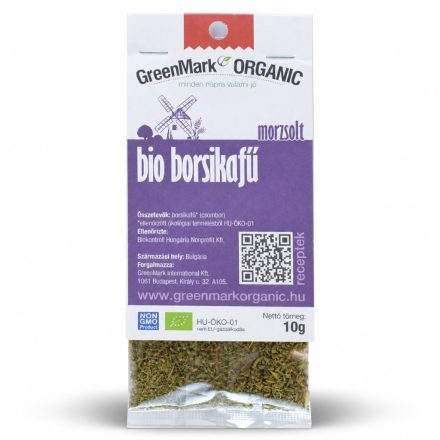 Bio Borsikafű morzsolt 10 g GreenMark