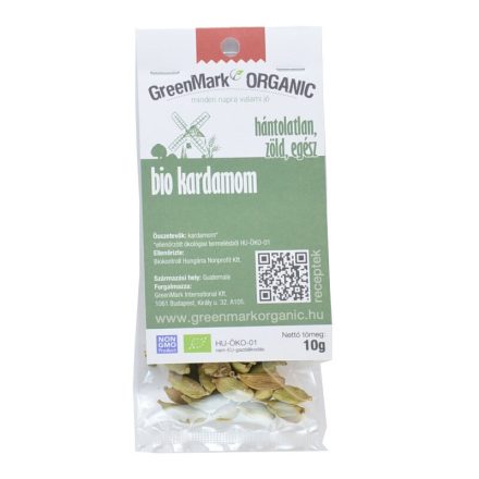 Bio Kardamom, egész 10 g GreenMark