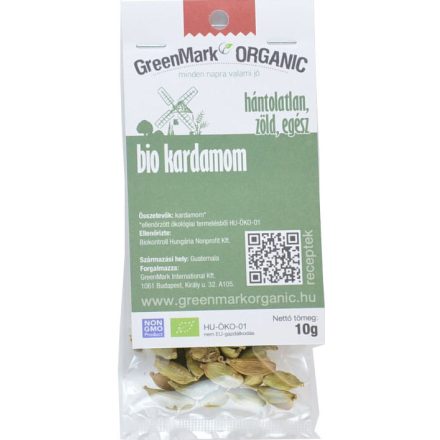 Bio Kardamom egész 10 g GreenMark