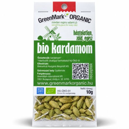Bio Kardamom egész 10 g GreenMark
