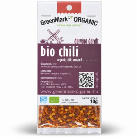 Bio Chili durvára darált 10 g GreenMark