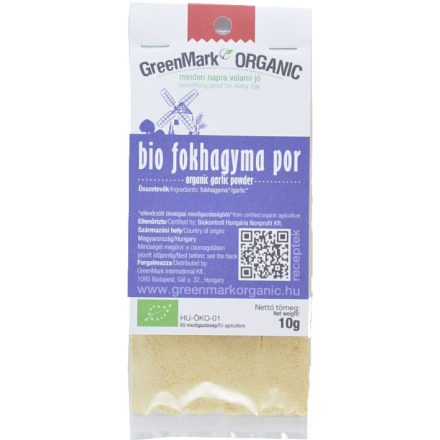 Bio Fokhagyma por 10 g GreenMark