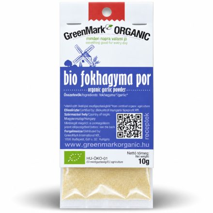 Bio Fokhagyma por 10 g GreenMark