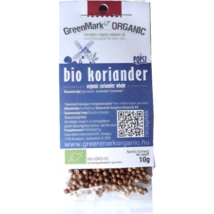 Bio Koriander egész 10 g GreenMark