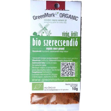 Bio Szerecsendió őrölt 10 g GreenMark