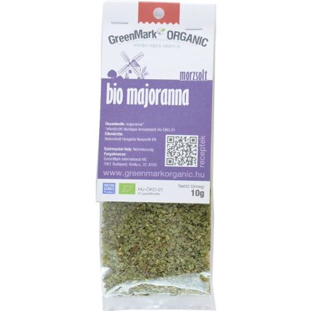 Bio Majoranna morzsolt 10 g GreenMark