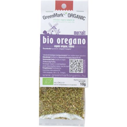 Bio Oregano morzsolt 10 g GreenMark