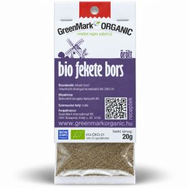 Bio Fekete bors őrölt 20 g GreenMark