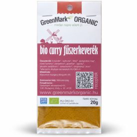 Bio Curry fűszerkeverék 20 g GreenMark