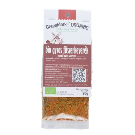 Bio Gyros fűszerkeverék 20 g GreenMark