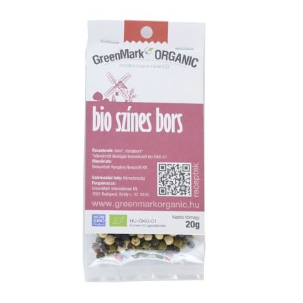 Bio Színes bors 20 g GreenMark