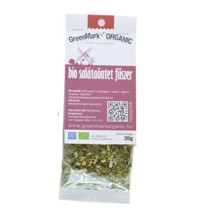 Bio Salátaöntet fűszer 20 g GreenMark