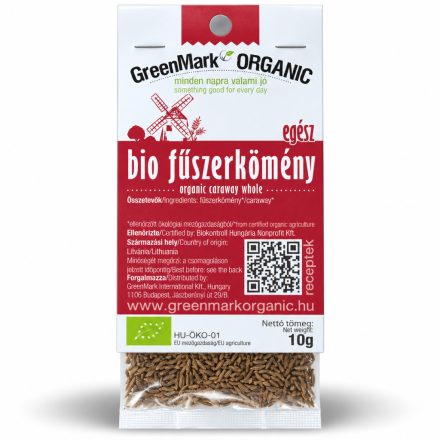 Bio Fűszerkömény egész 10 g GreenMark